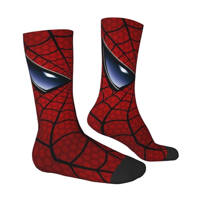 Winter Warm Colorful Women Men Spiderman Spider-man Socks Disney