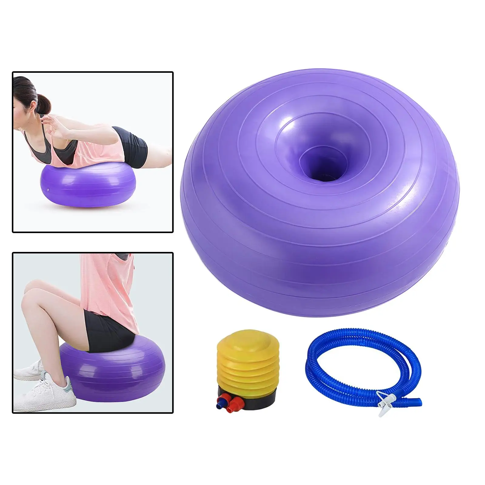 Pilate Yoga Ball Thickened Anti-Burst Balance Ball Gym Workout Exercise Ball