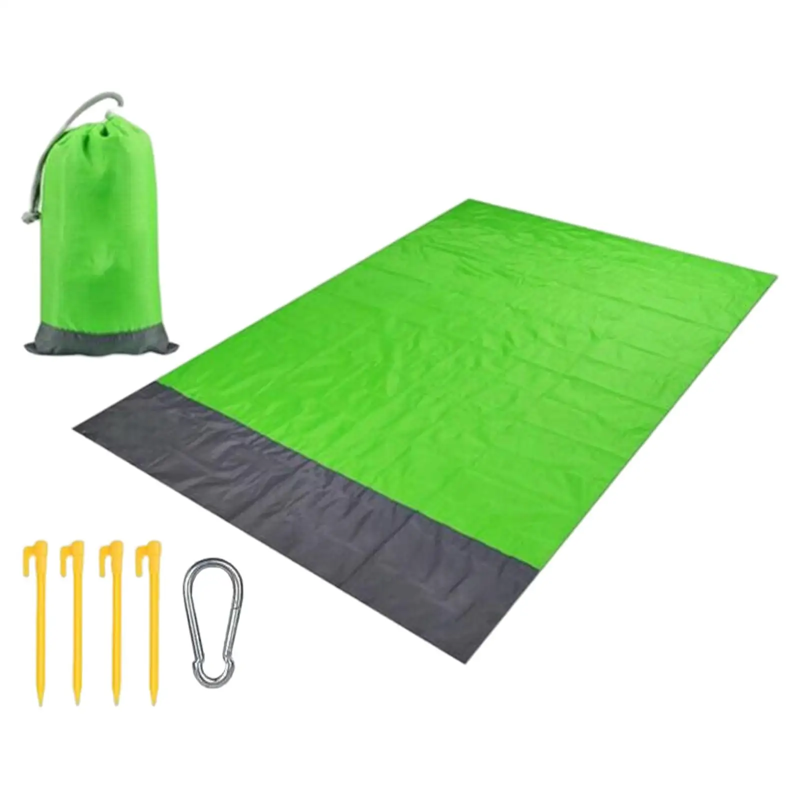 Pocket Picnic Blanket Durable Quick Drying Lightweight  Beach Mat