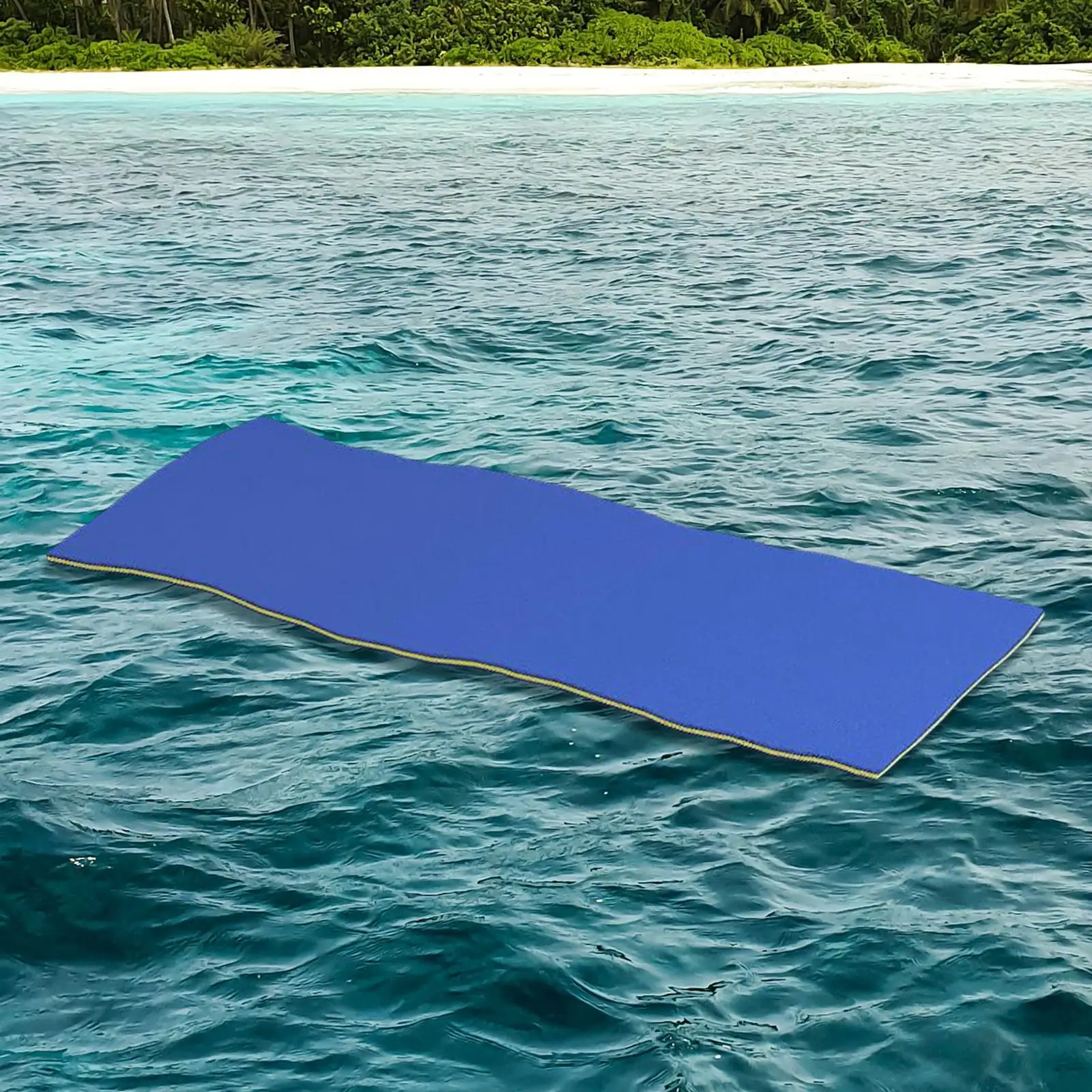 Floating Mat Cushion Pad 70.8x21.7x1.3inch Durable Lightweight Roll up Pad for Water Parks, Pools, Lakes, Beaches and Sea