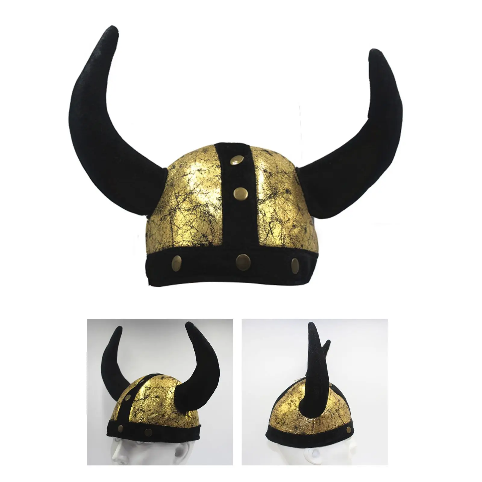 Funny Bull Head Headdress Headgear Animal Hats Bull Costume Hat for Cosplay Festival Christmas Role Play Party Supplies