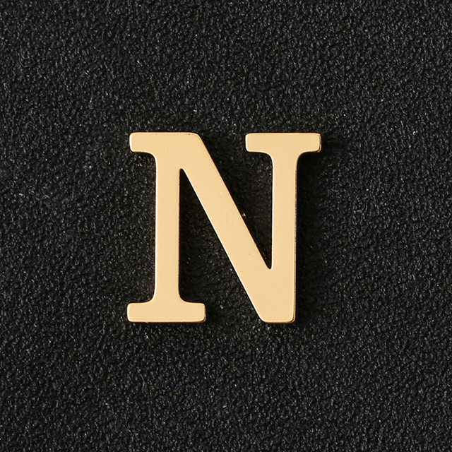 26 Borchie Lettere Alfabeto Per Decorazione Vestiti E Borse - Argento - Foto 9