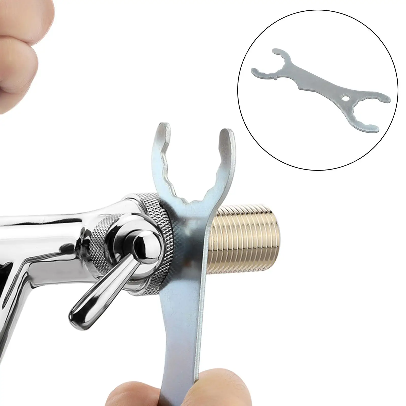 Beer Faucet Wrench Multi Use Stainless Steel Tightens Tower or Shank