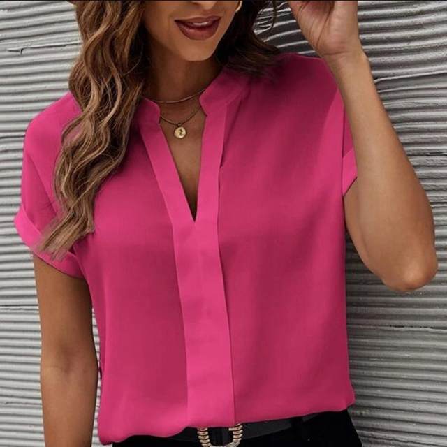  Camiseta de verano para mujer, manga corta, cuello en V, teñido  anudado, estampada, camisetas informales, camisetas atléticas para mujer,  Beige-c : Ropa, Zapatos y Joyería