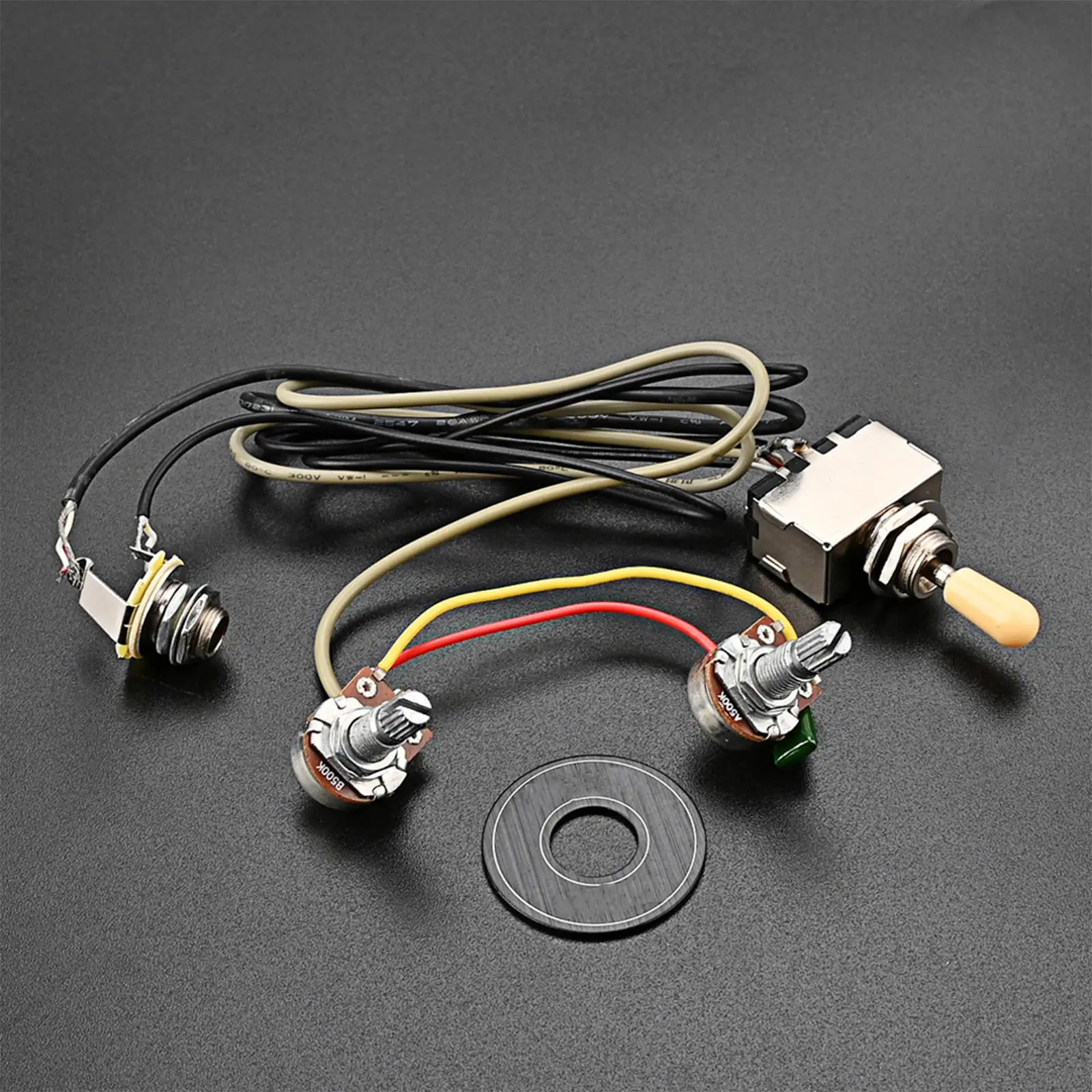 Guitar Wiring Harness Sturdy Simple to Install Audio Volume for Supplies