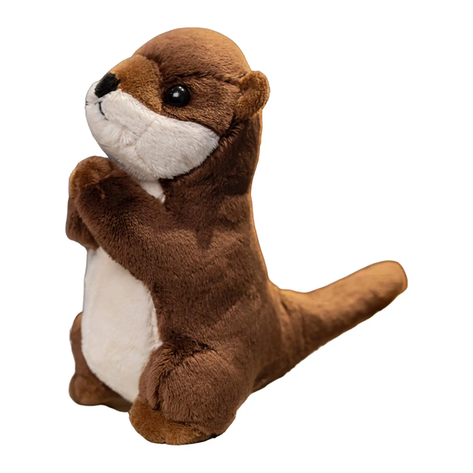 Cute Otter Plush Toys 19cm Cuddly Party Favors Photo Props Creative Gifts Sofa Ornaments for Boy Girls Kids Teens Children