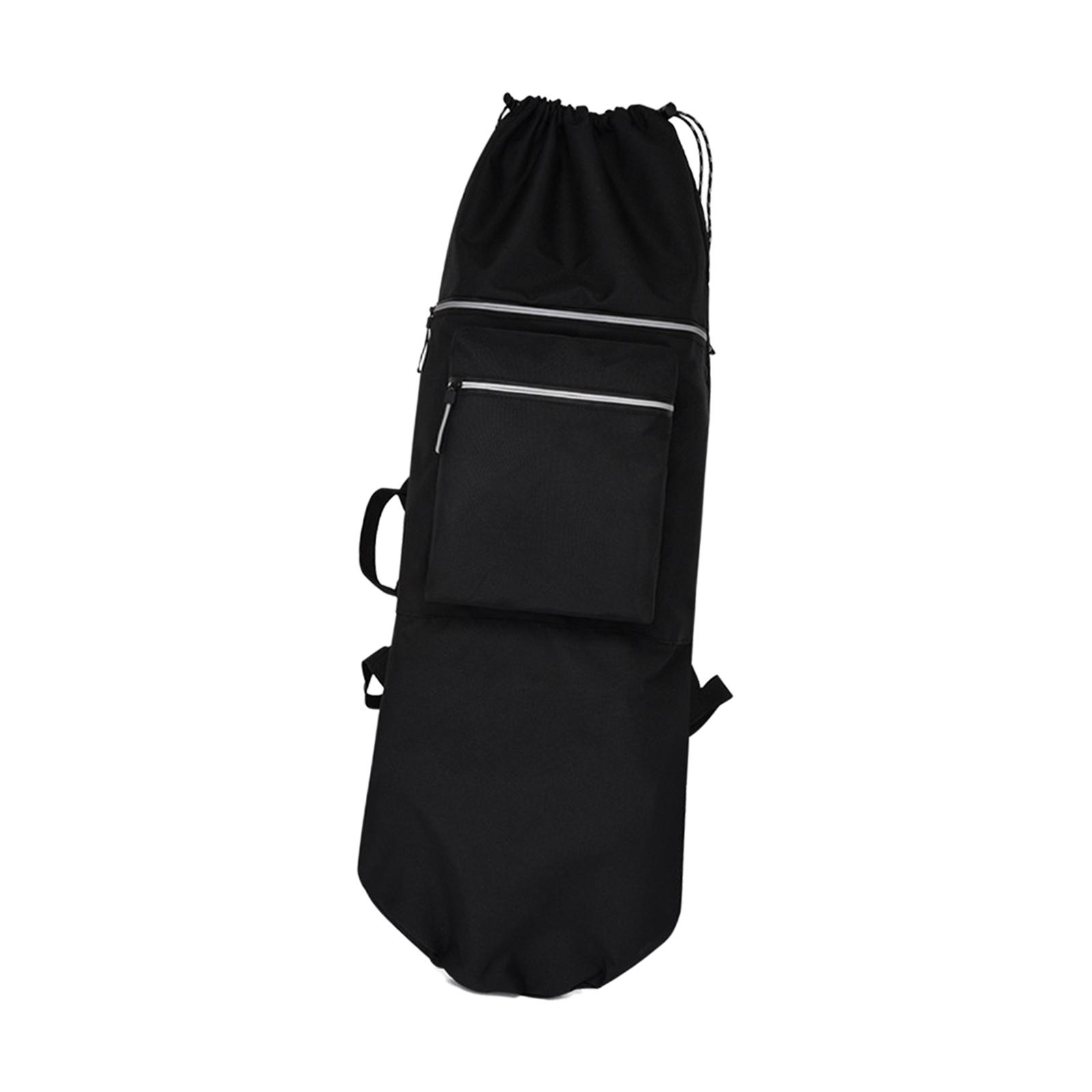 Longboard Carry Case Pouch Adjustable Straps Shoulder Bag Foldable Carrier