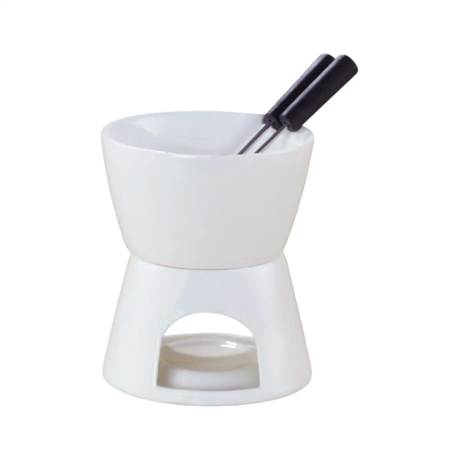 Tea Light Porcelain Melting Pot Engagement Melting Mug Chocolate Fondue Pot