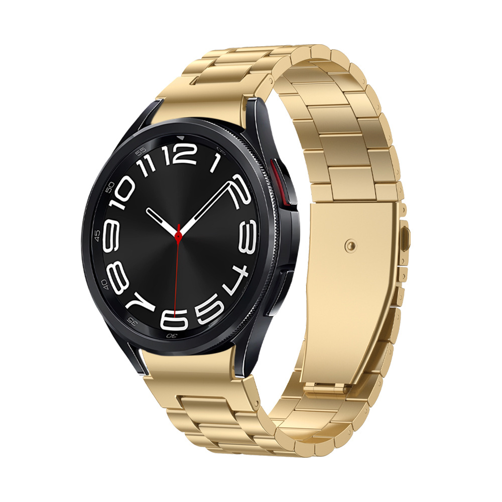 Metal Strap for Samsung Galaxy Watch 6 5 4 40mm 44mm Bracelet One Click Attachment for Galaxy Watch 6 Classic 43mm 47mm Band