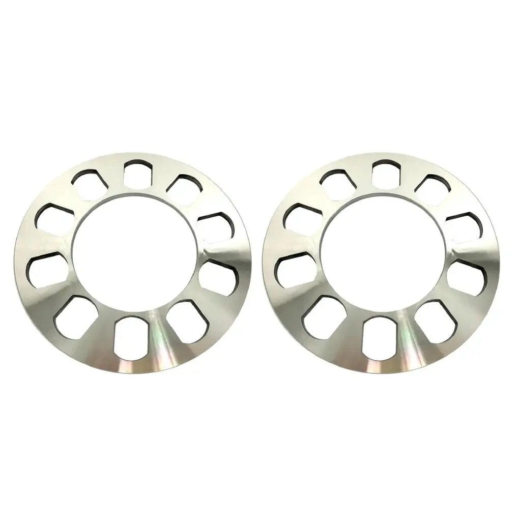 2x Universal Wheel Spacers 5 Hole 5mm for 5 lugs 5x114.3 5x120 5x120.7 5x127
