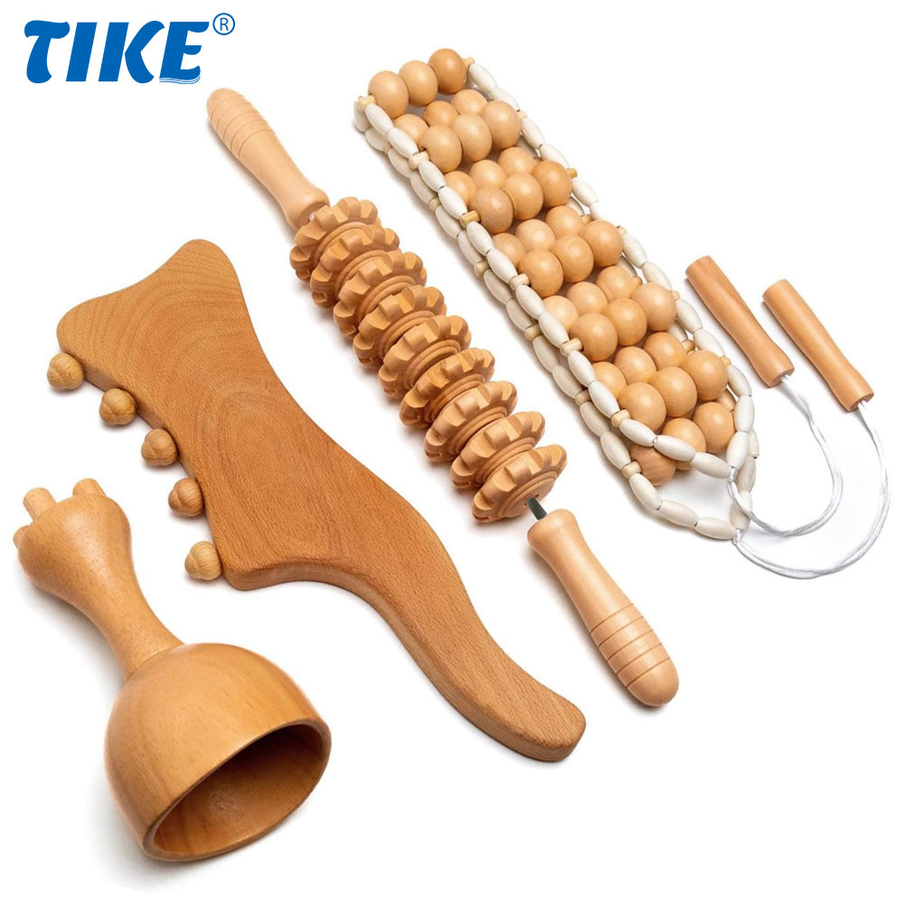 Best of Wood Therapy Massage Tools Professional Maderoterapia Kit Body Sculpting For Lymphatic Drainage And Anti-Cellulite Wood Massager Reviews & Tips