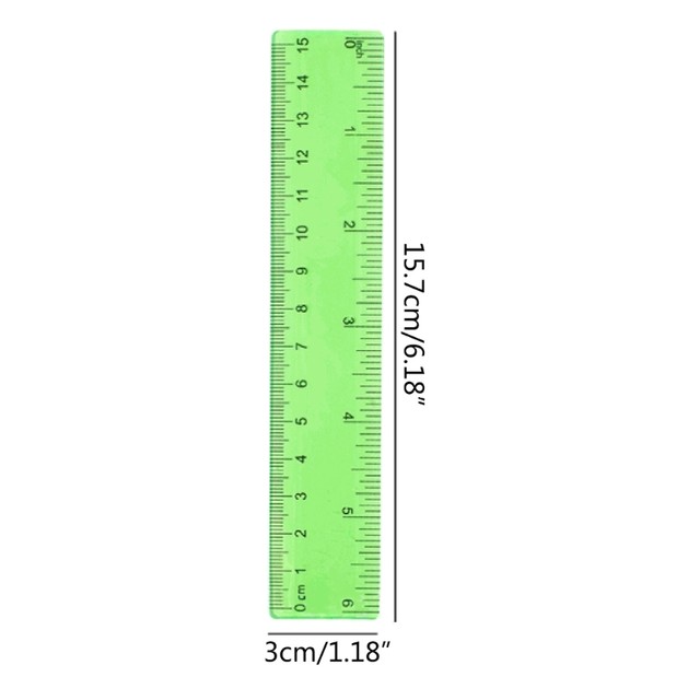 Reller Ruler Drafting Rolling Ruler For Students Plastic Measuring Rolling Ruler ...