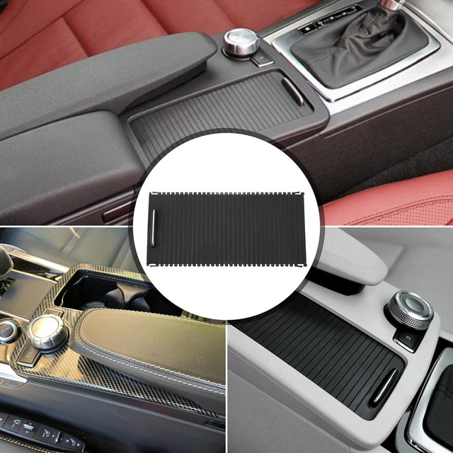 Couvercle Store Rouleau Console Centrale Mercedes Classe C/E - A2046807607 - Caoutchouc