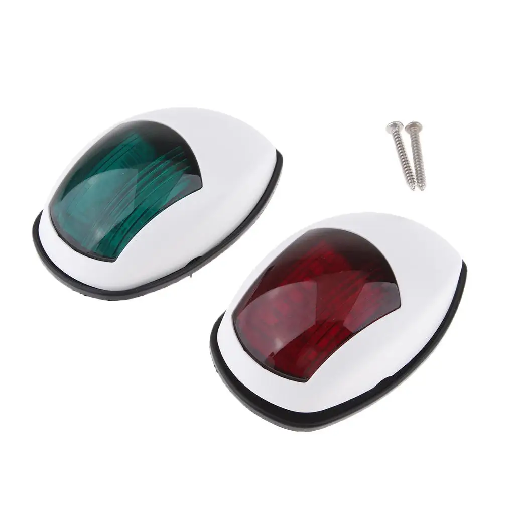 12V Marine LED Navigation Light Boat Yacht LED Light Navigation Side Bow Lights Red & Green