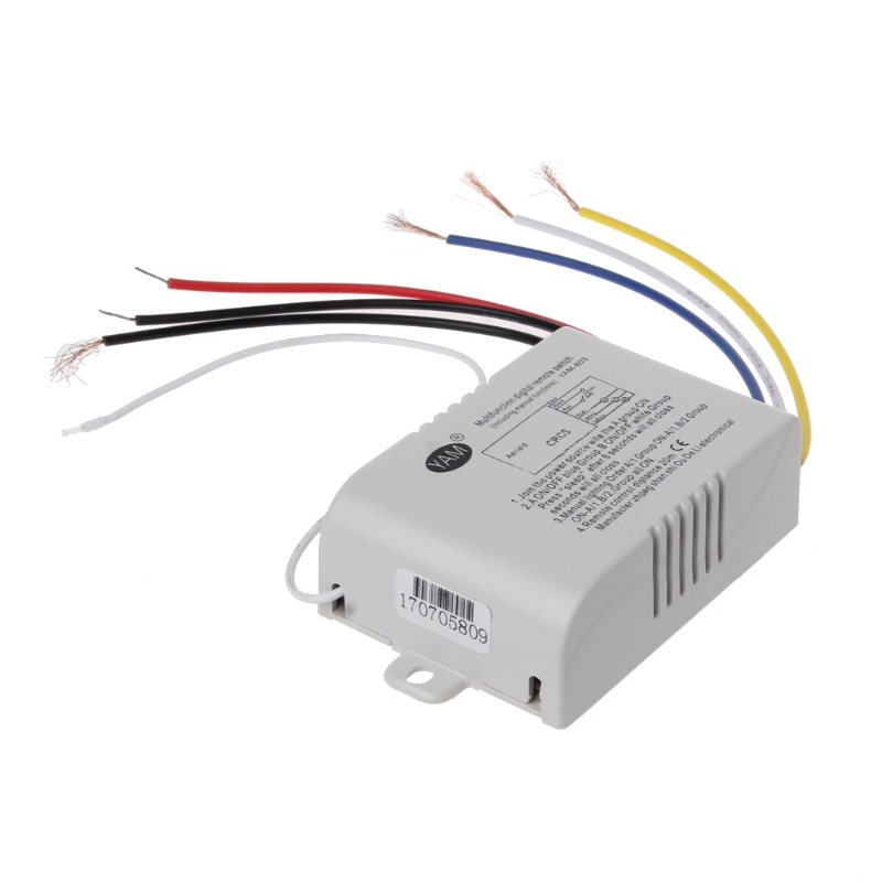 220v sem fio interruptor controle remoto receptor