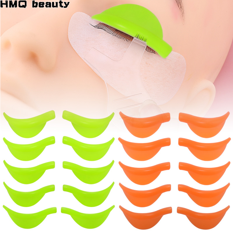 Best of New 5Pair / pack Silicone Eyelash Perm Pad Recycling Lashes Rods Shield Lifting 3D Eyelash Curler Makeup Accessories Applicator Reviews & Tips