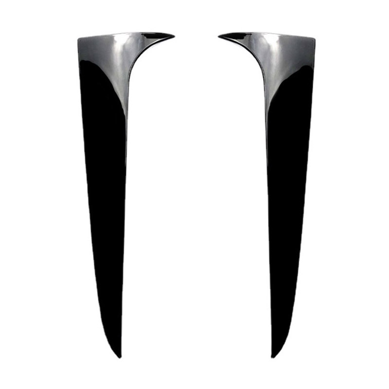 Auto Hinten Fenster Seite Splitter Stamm Diffusor Canards Spoiler ABS Für BMW X3 F25 2011-2017 Auto glänzend Schwarz Spoiler Zubehör – Detail 4