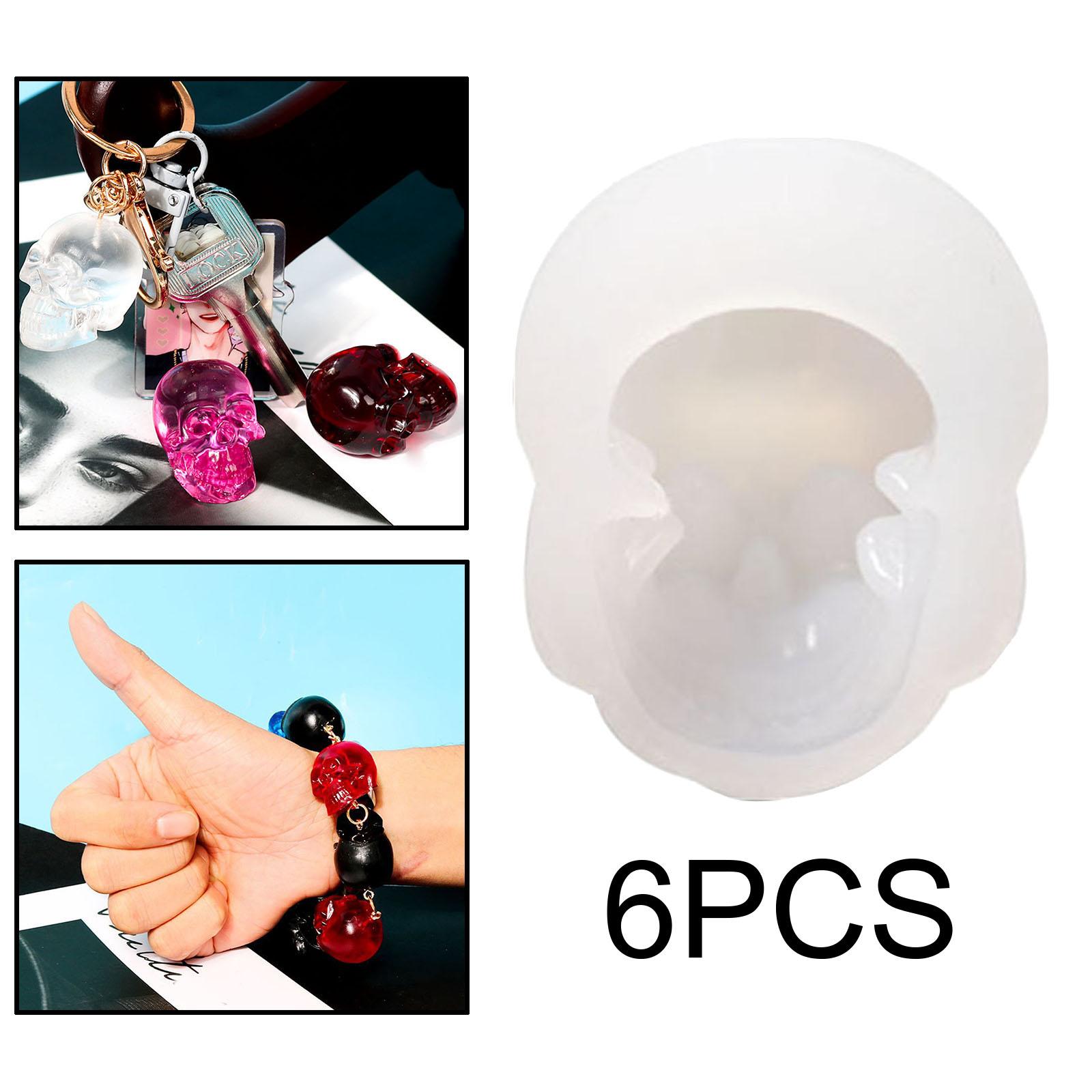 Skeleton Candle Molds Silicone Soap Mold DIY Skull Craft Jewelry Making
