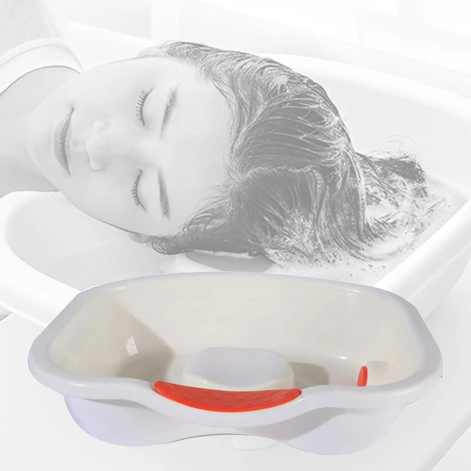 Easy Bed Shampoo Basin Hair Washing Basin Wash Tray with Drain Hose