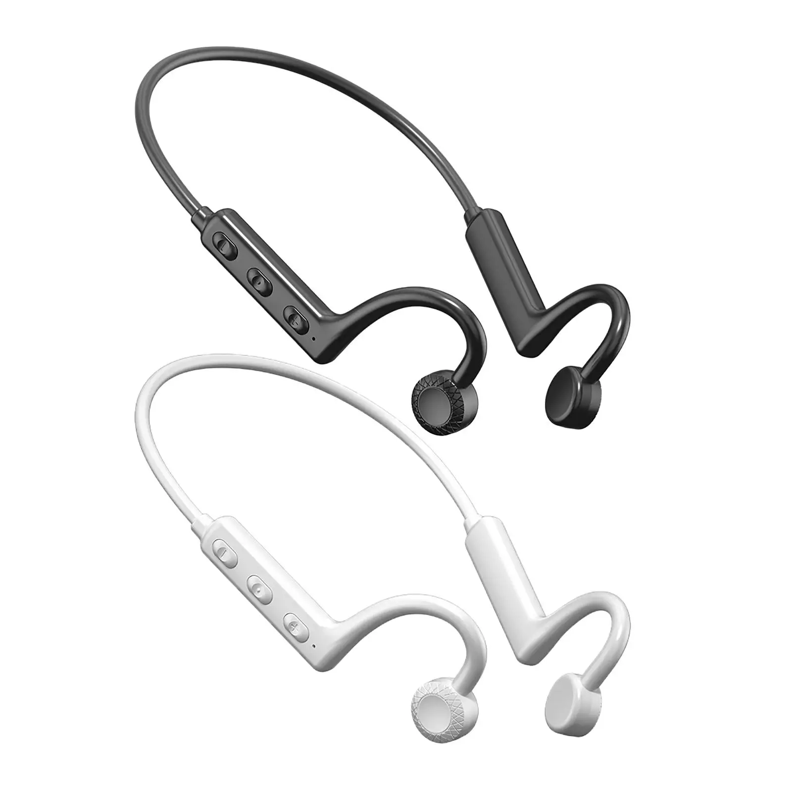 Bone Conduction Headset, Hands Free Running HiFi 360 Degree Foldable Low Latency