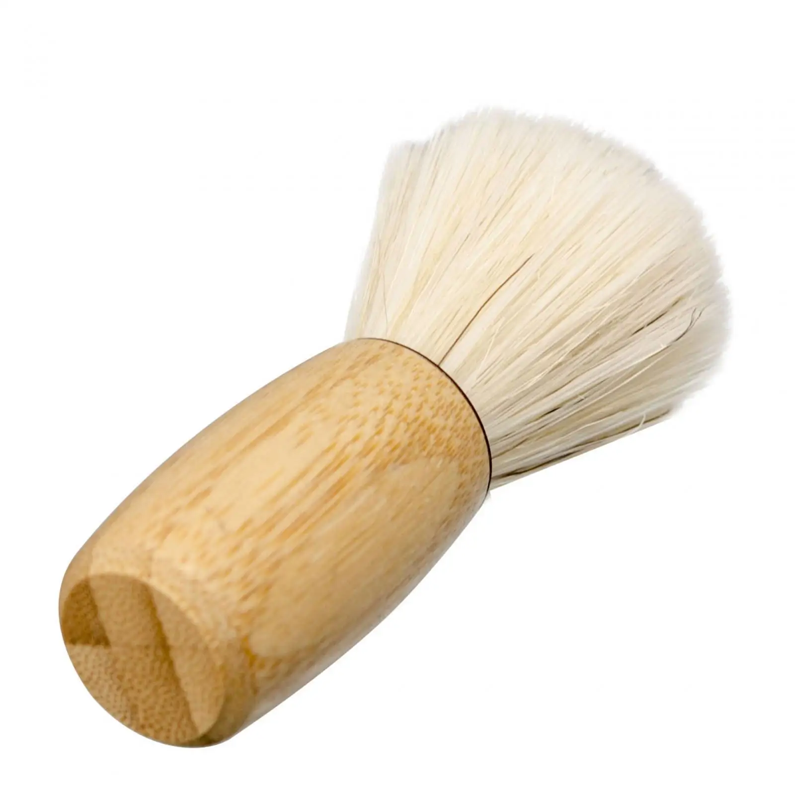 Men`s Shaving Brush Professional Wet Shave Soft Wood Handle Facial Beard Cleaning Hair Salon Shave Brush for Dad Men Boyfriend
