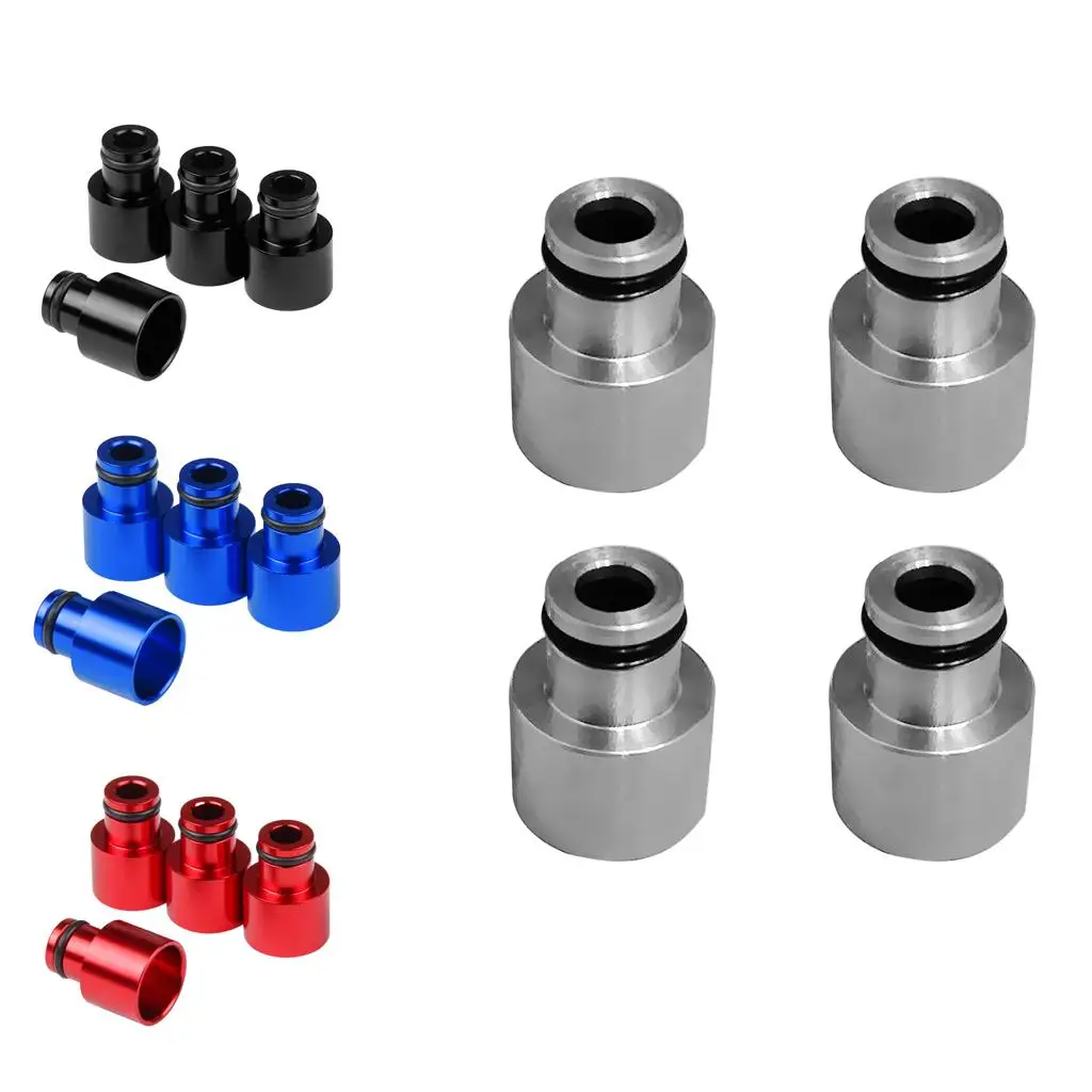 Pack of 4 Aluminum Alloy Fuel  Adapters for  B16  D16Z D16Y
