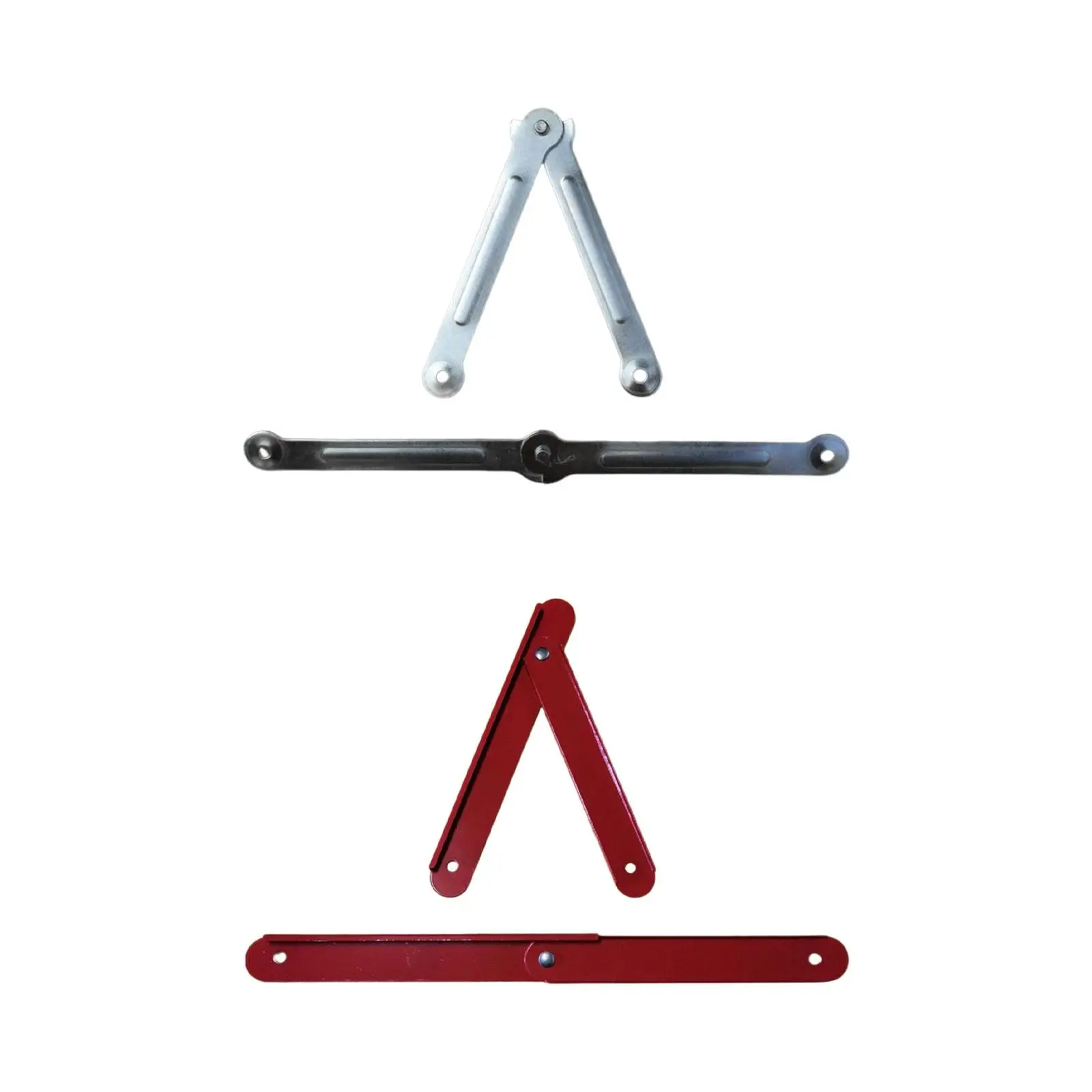 2 Pieces Folding Step Ladder Hinge Replacement, Ladder Rod Metal Stepladders Reinforced Tie Rod,