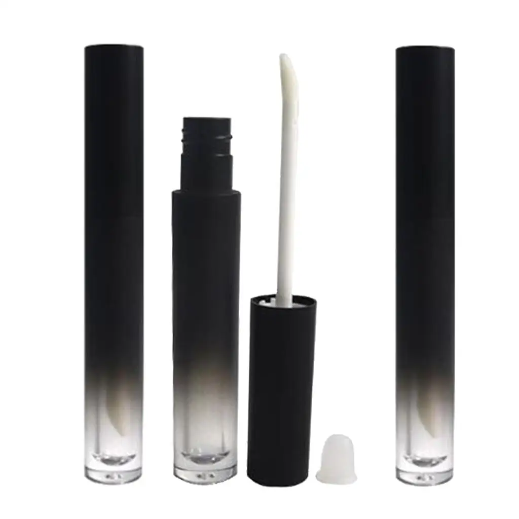 3 Pcs Empty Plastic Lip Gloss Balm Tubes, Liquid Lipstick Containers, 4.5ml