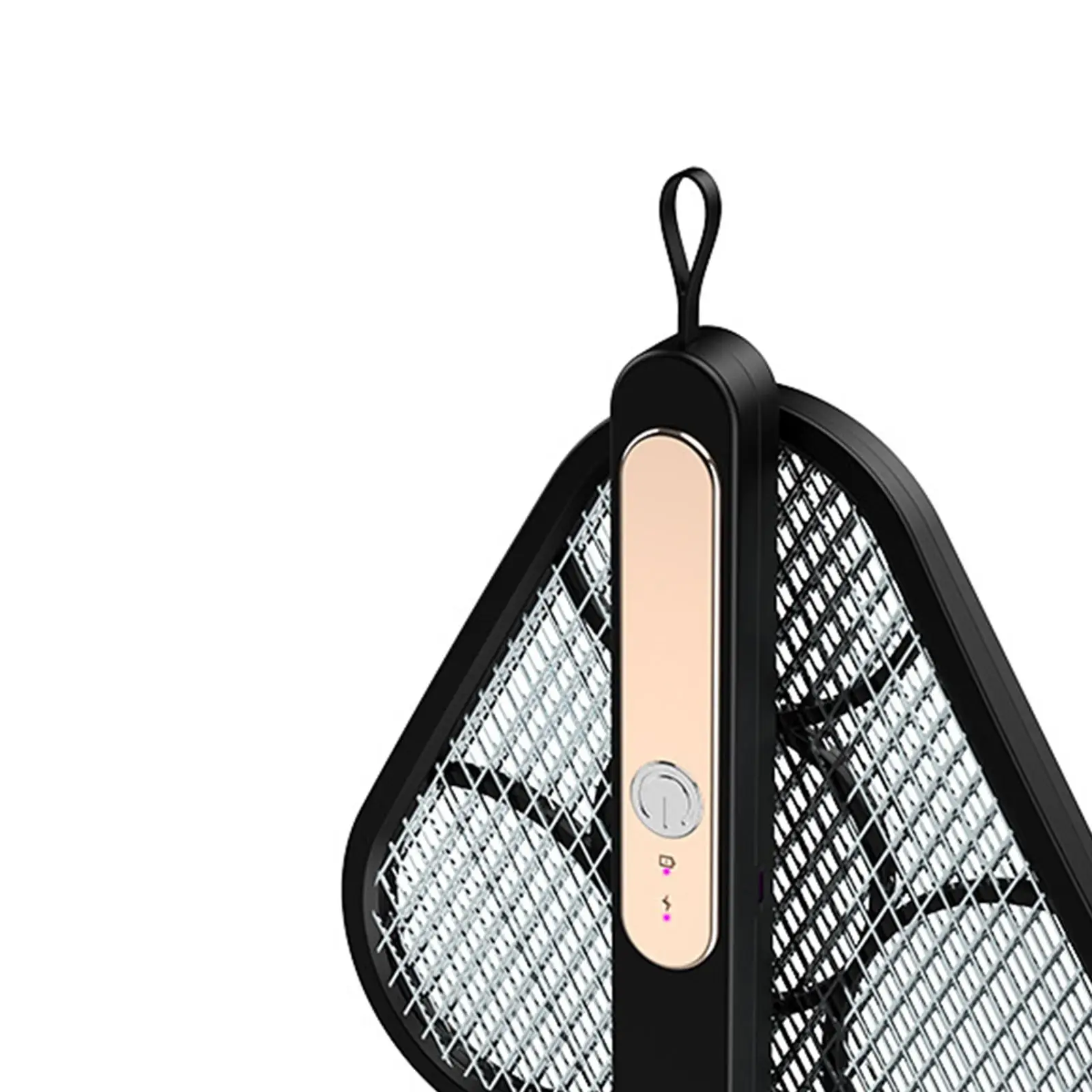 Foldable Mosquito Zapper Racket Bug Killer Lamp Rechargeable 2 in 1 Bug Killer Racket Swatter for Patio Backyard Bedroom Office