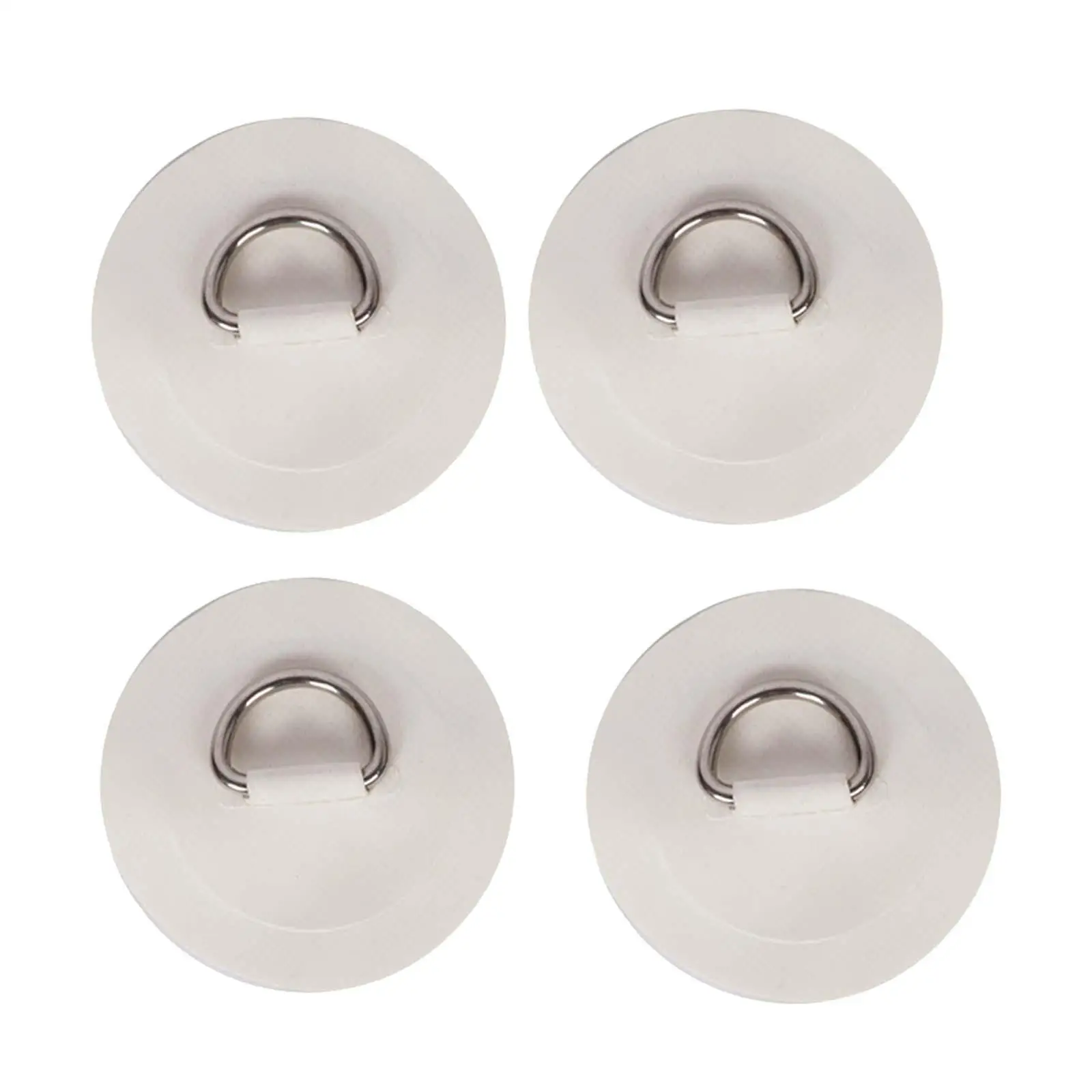 4x D Rings Patch Durable Portable Rafts Dinghy Surfboard No Backing Adhesive
