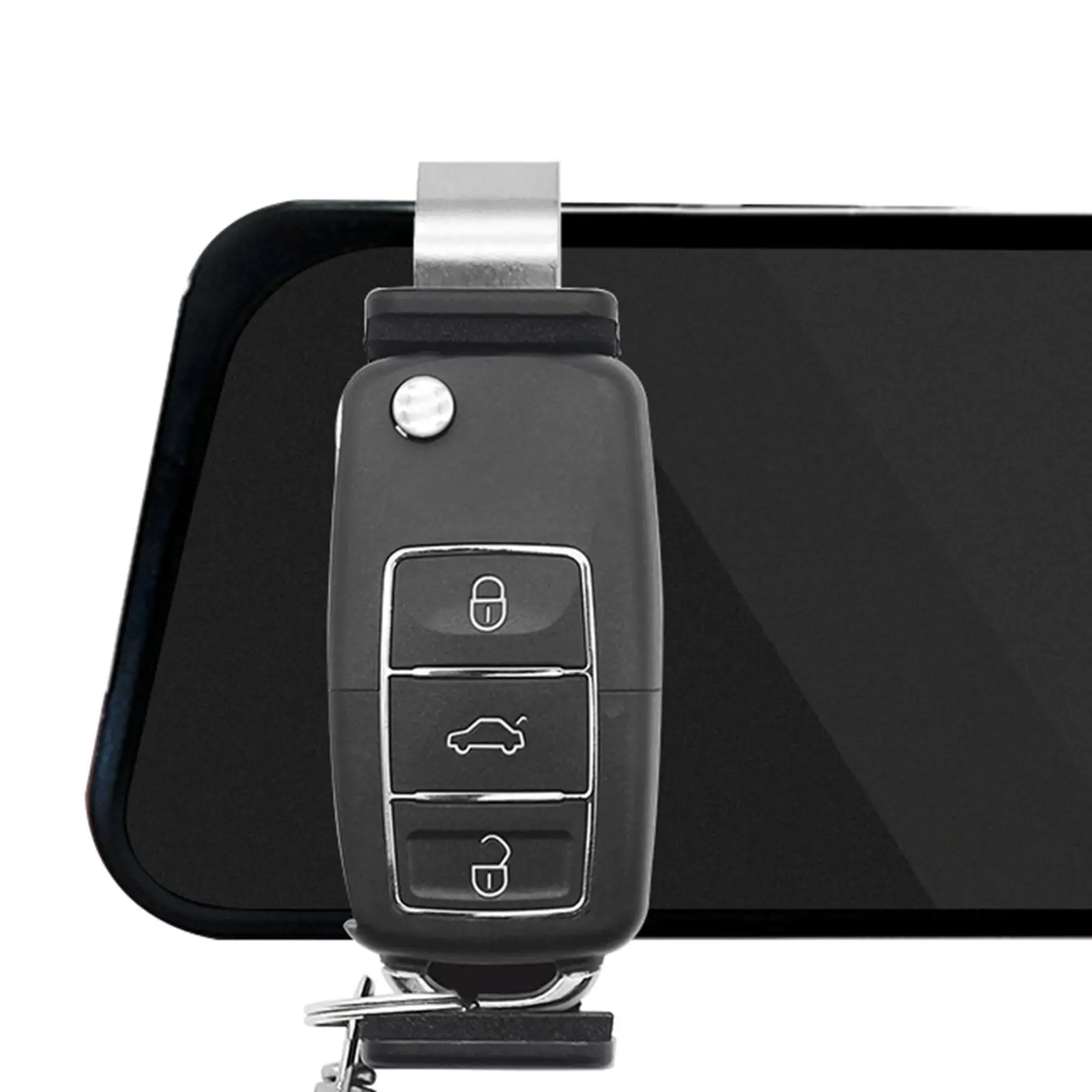 Garage Door Control Clip Garage Remote Clip for Visor Portable Car Sun Visor Clip Holder Car Keychain Barrier Opener Fitments