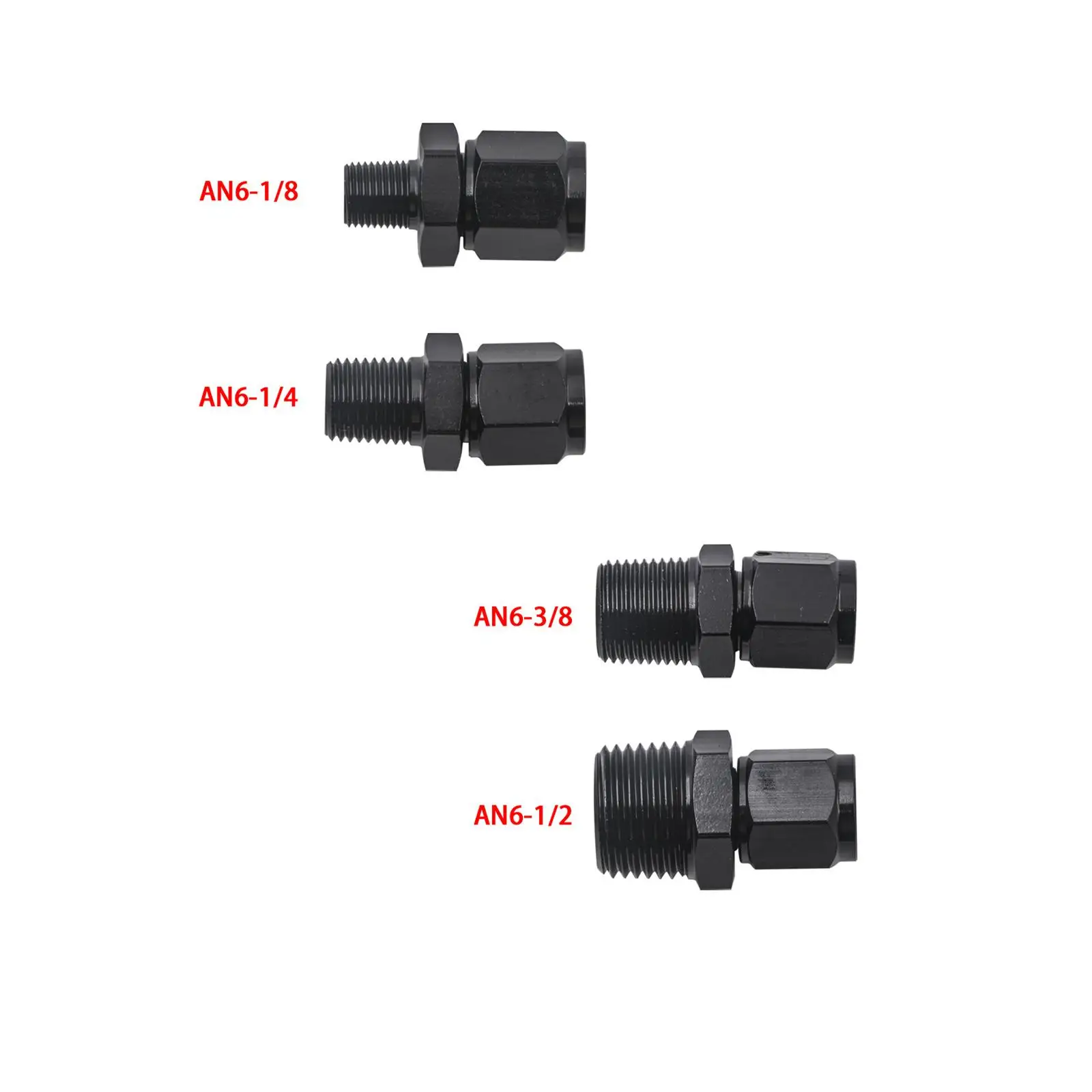6AN Female to Male Swivel Fitting Replaces Auto Accessory Easy Installation
