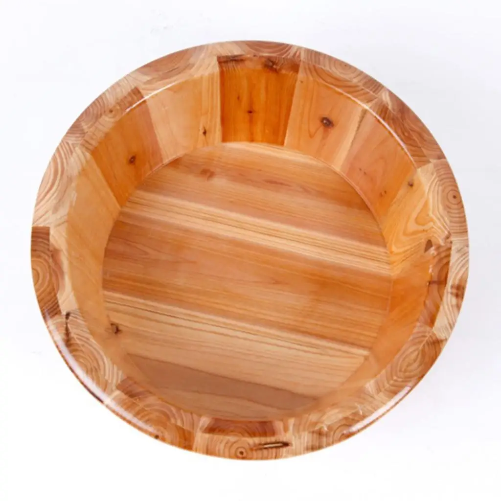 Foot Basin Feet Barrel Soaking Bath Tub Wood Bucket for Soaker Washing Sauna