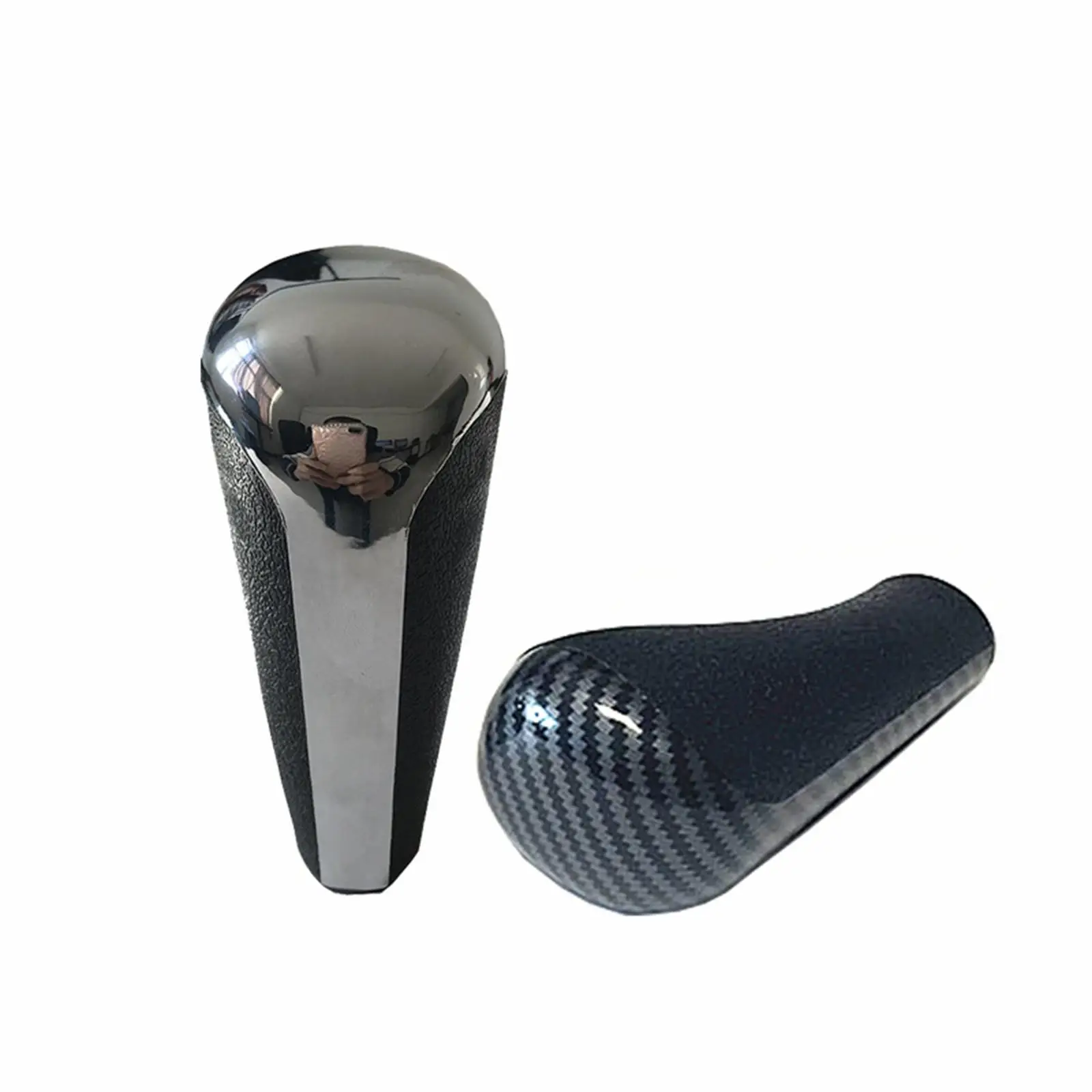 Gear Shifter Head Carbon Fiber Pattern Ball Head for Peugeot 206 207 307 Car Styling Auto Parts Accessories Car Supplies