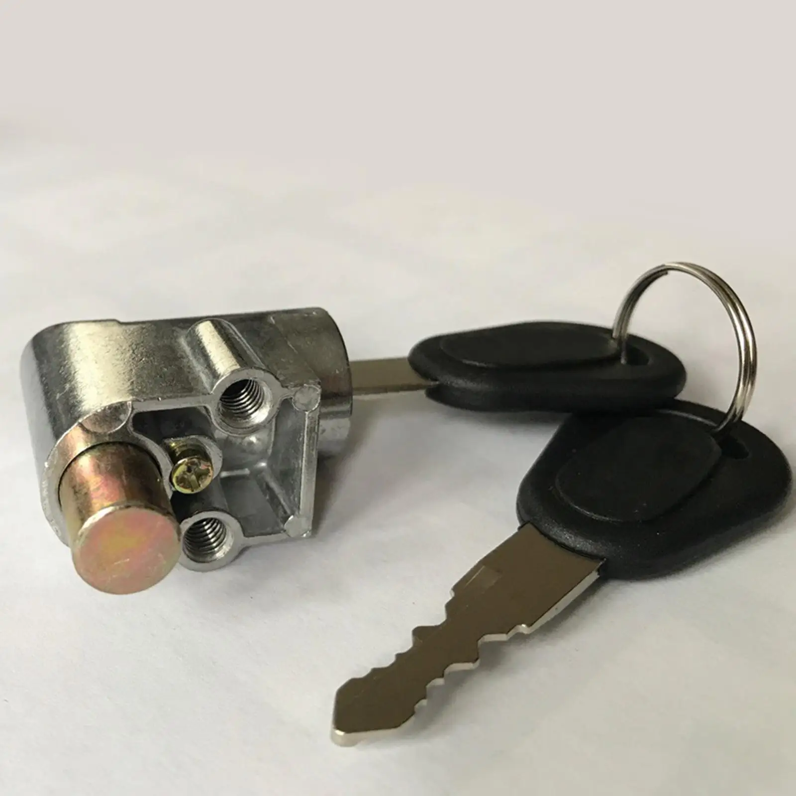 Motorcycle Ignition Lock Anti-thieves with 2 Key Durable Battery Cylinder Lock