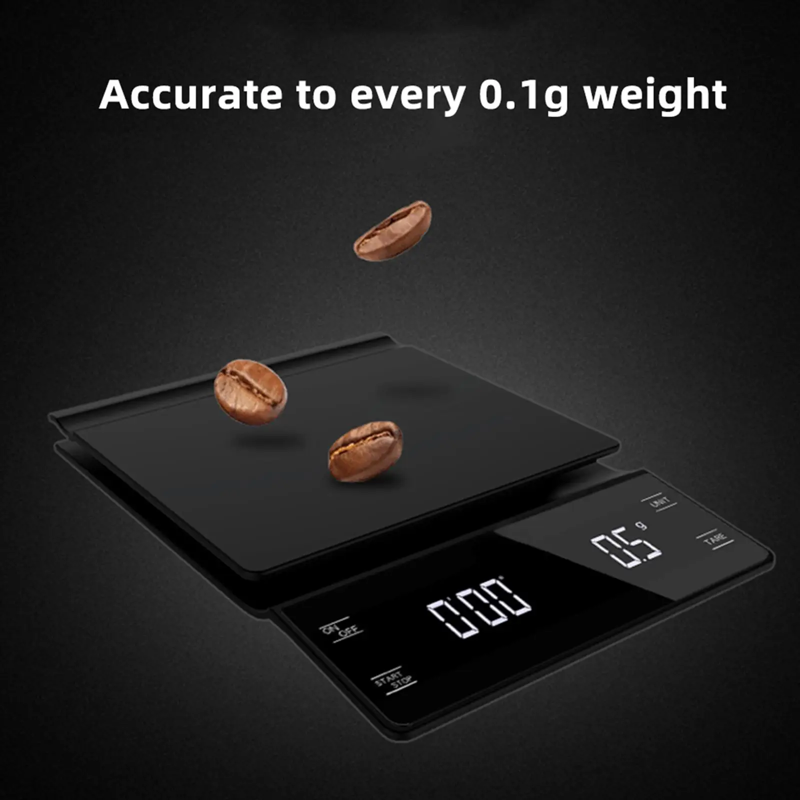 Smart Electronic Food Scale 3000g / 0.1g LED Display Digital Food Kitchen Scale