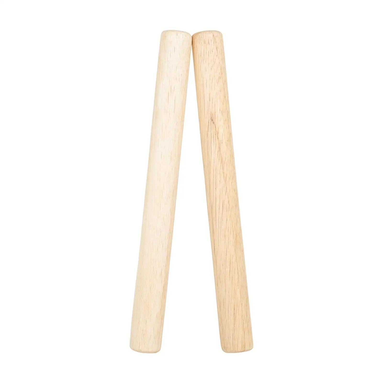 2Pcs Wooden Drum Sticks Musical Toy Preschool Learning Education Toy Drum Sticks for Children