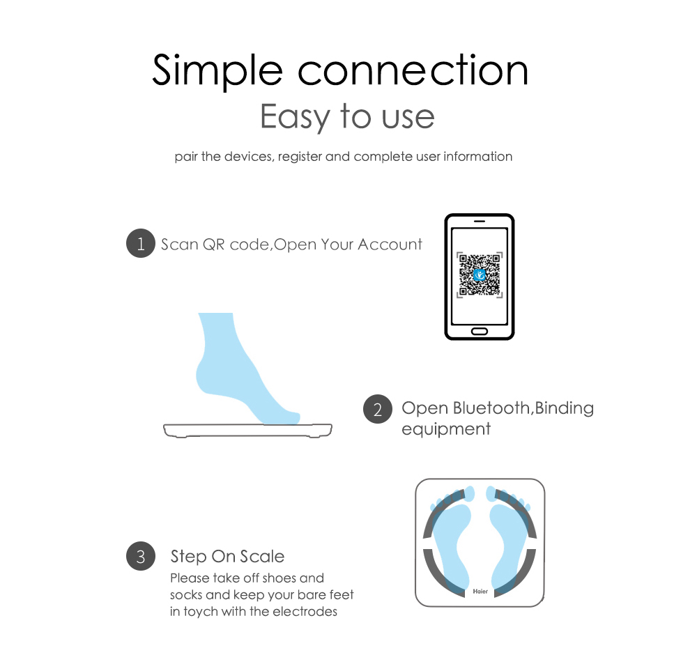 Title 8, Balance de sol intelligente Bluetooth pour sall...