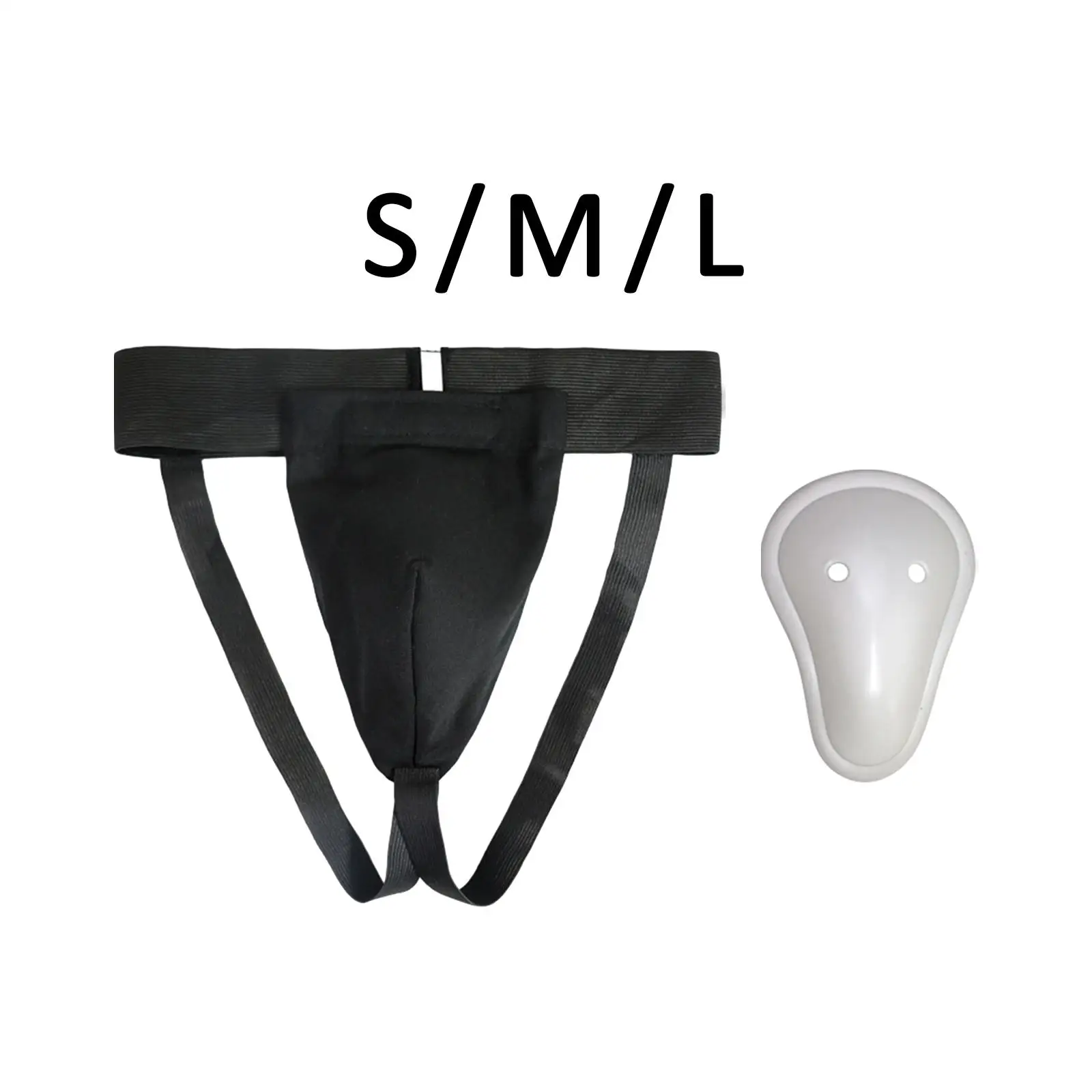 Taekwondo Groin Protector Professional Training Safety Cup Pocket Crotch Protector for Sanda Workout Karate Sparring Kick Boxing