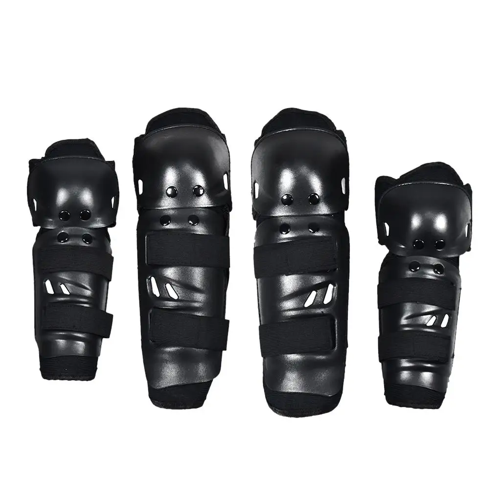 Motorcycle Motocross Racing Knee & Elbow Pads Protector Guards Gear