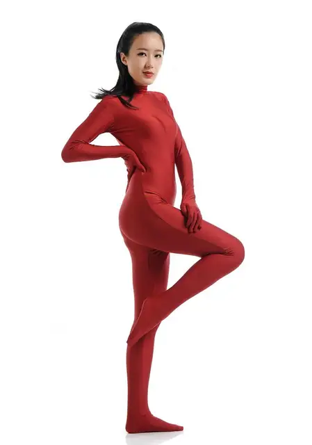 Adult Spandex Zentai Full Body Skin Tight Jumpsuit Unisex Zentai Suit  Bodysuit Costume for Women Unitard Dancewear - AliExpress