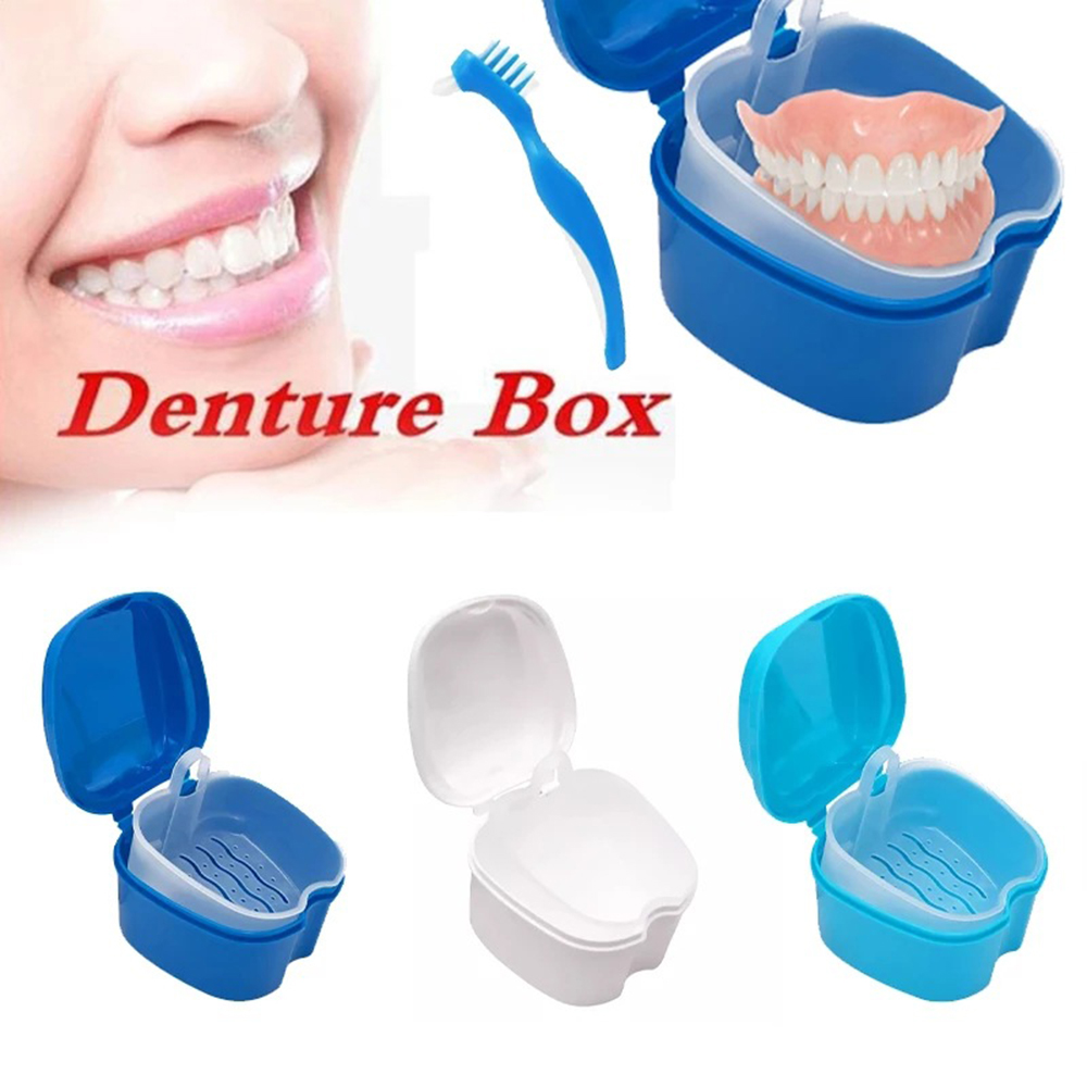 Best of 1pcs Denture Tray Storage Box Dental Orthodontic Retainer Braces Case Dental Denture Box Portable False Teeth Protective Case Reviews & Tips