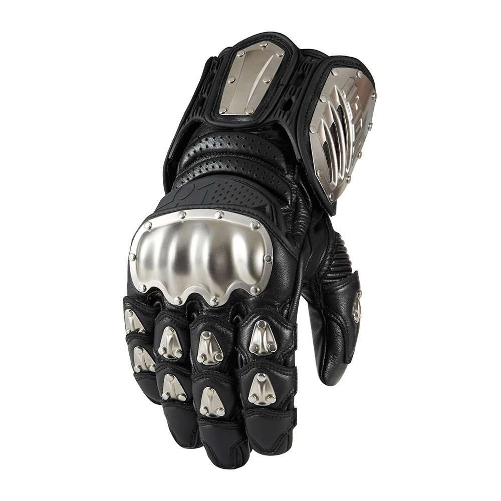 titanium motorcycle gloves