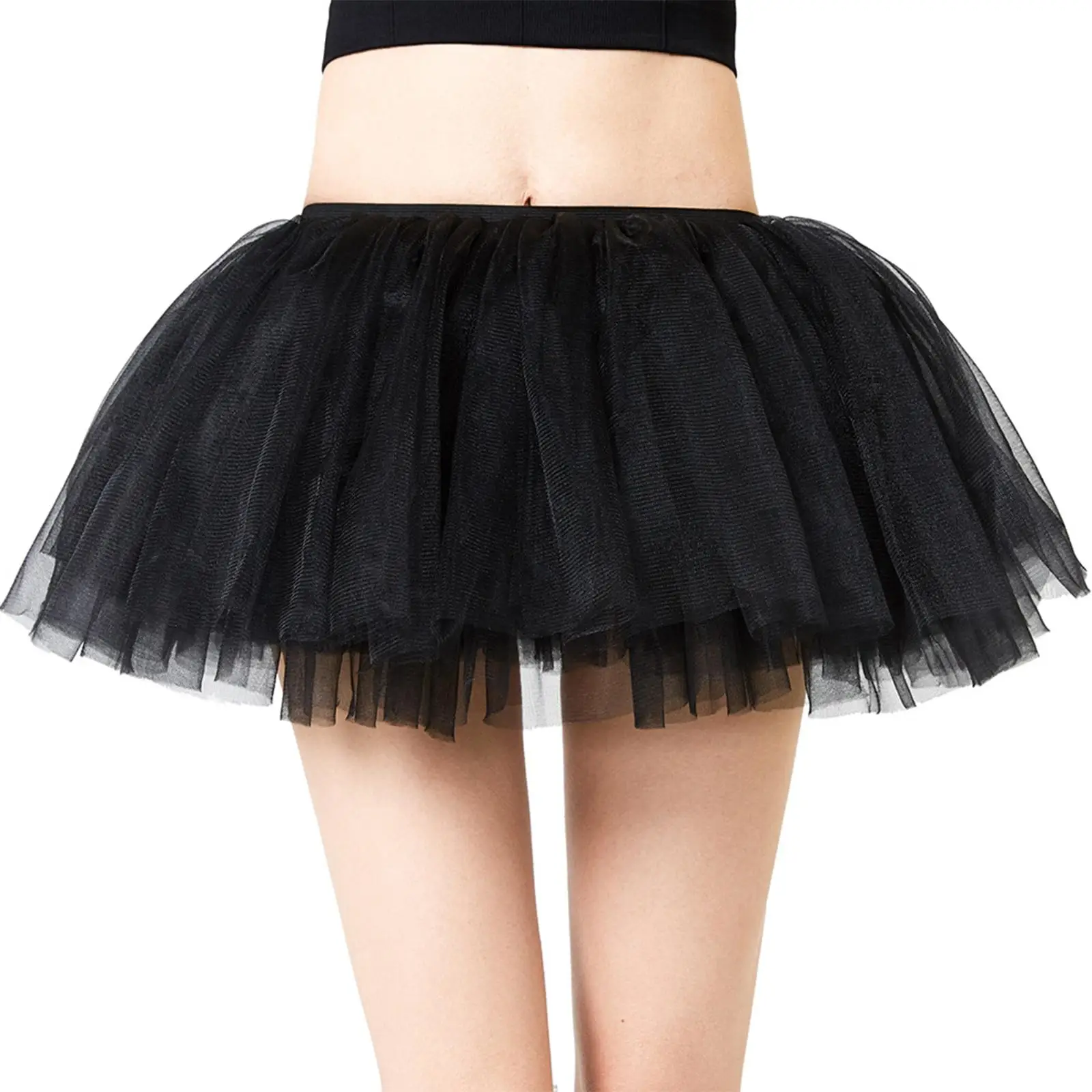 Women Classic Tulle Tutu Skirt Supplies Stage Wedding Costume Beach Party