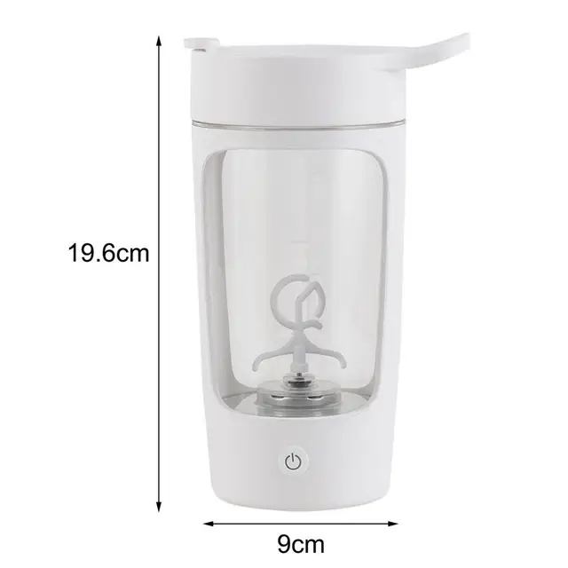 USB Electric Protein Shaker Bottle Portable 1200mAh Rechargeable Blender Cup  Multipurpose 650ml Mixing Cups for Fitness Workout - AliExpress