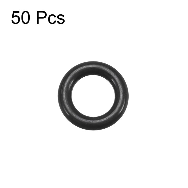 10 Pack Nitrile Rubber O-Rings 48mm OD X 44mm ID X 2mm Width - NBR Sealing Gaskets For Plumbing & Repair