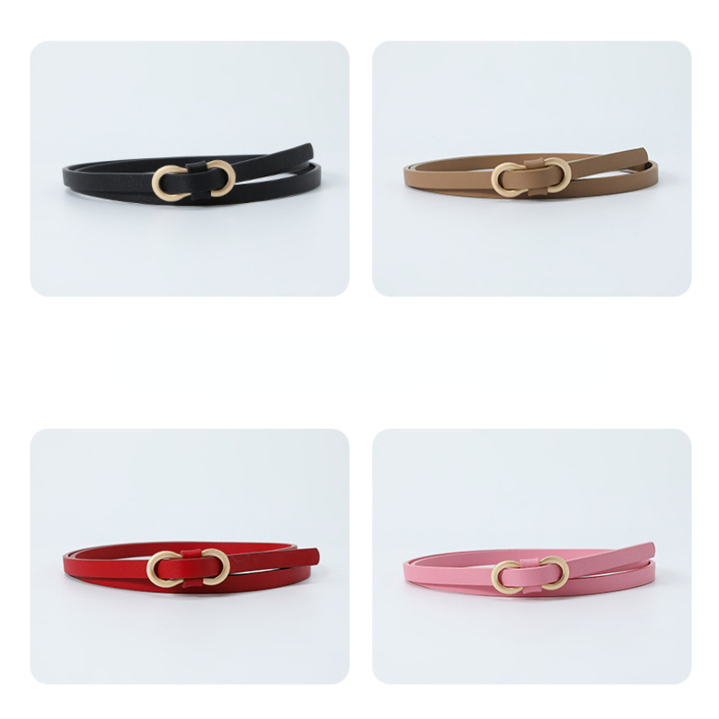 Title 6, Multi-color Women Fashion Thin Belt Casual Deco...