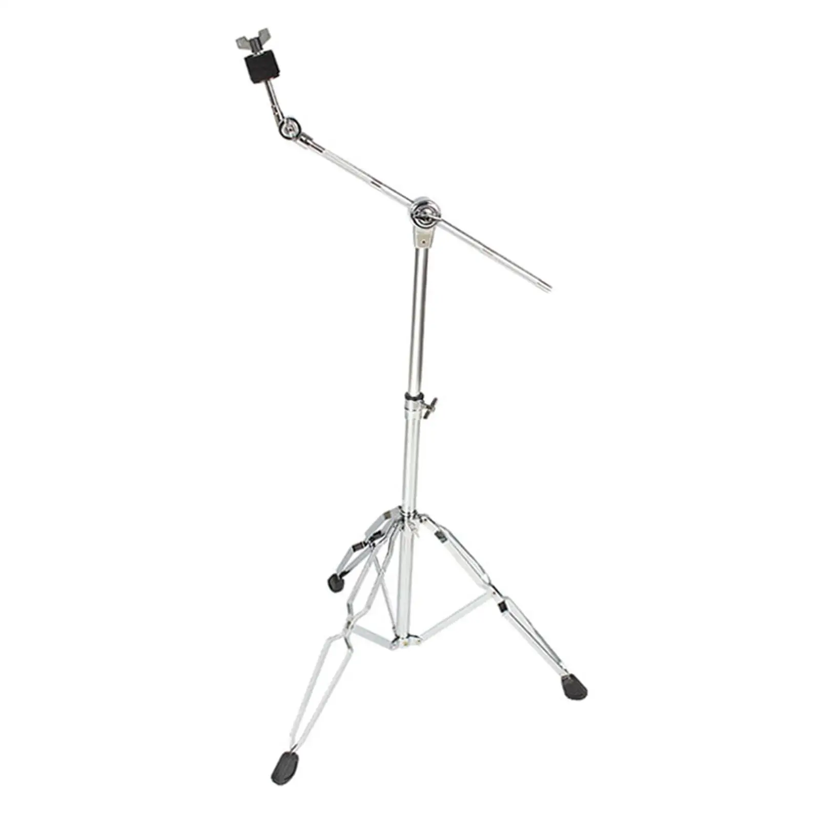 Floor Cymbal Stand Holder Adjustable Foldable Easily Carry Accessory Durable