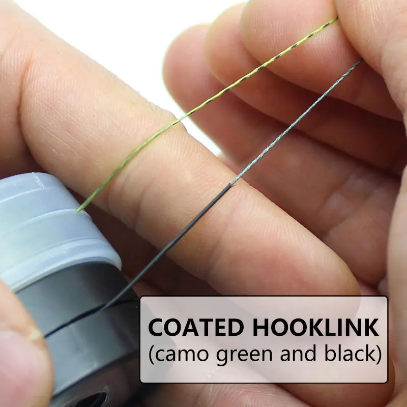 Carp Fishing Line Soft Hook Link Carp Hooklink coated Braid Line Leader New