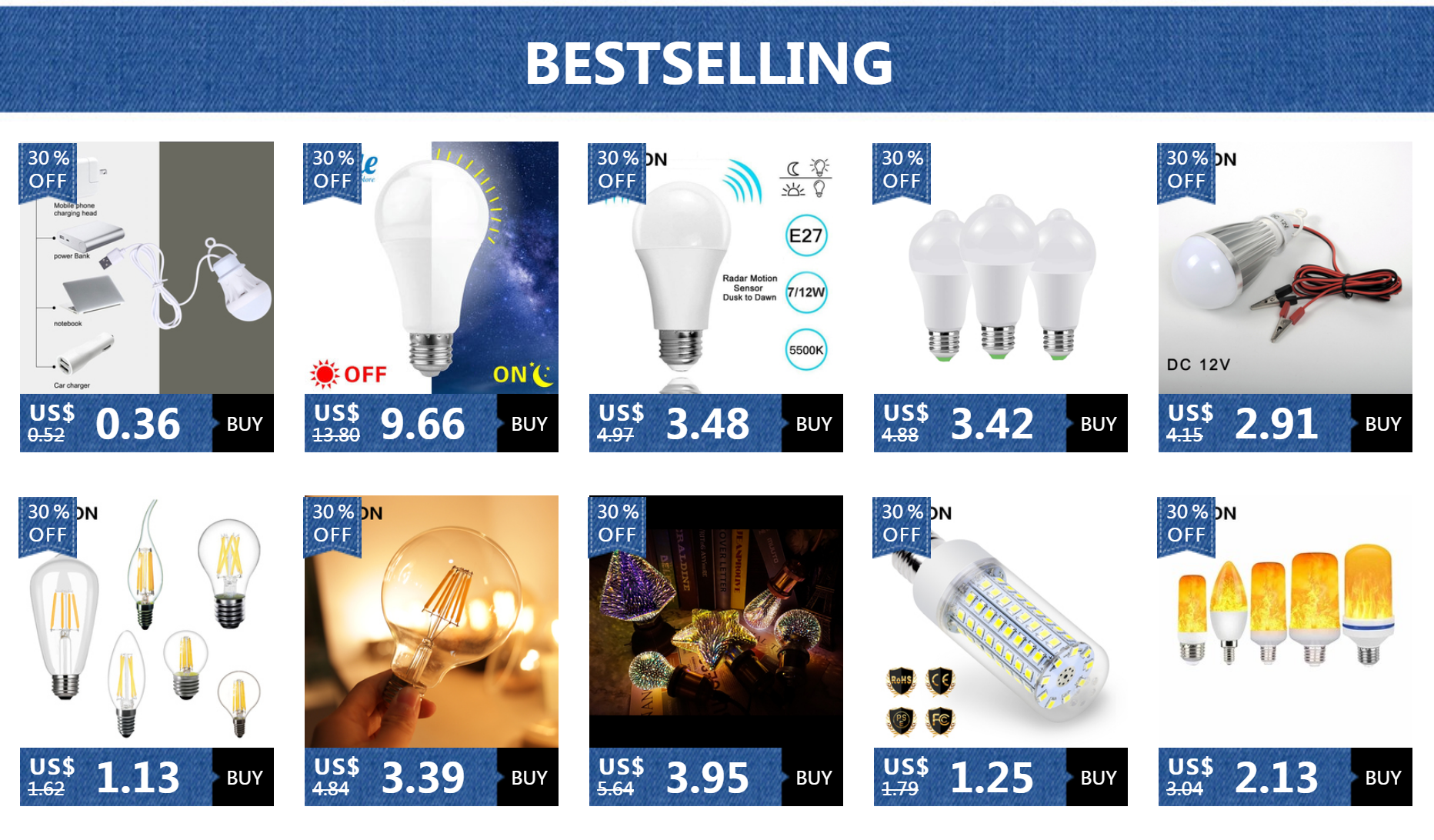 Description Picture 2 of itemPAR30 Lamp 35W 45W Track Light Flood Lights Bulb E27 LED Warm Cold Neutral White Spot Lamps for Kitchen Clothes Shop Lamps 220V